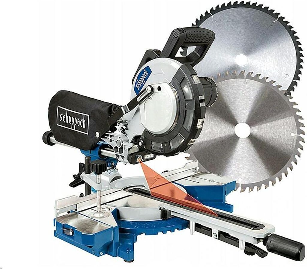 Scheppach Piła Ukośnica  Hm216 2000W 216Mm/ 340 X 65Mm Zdjęcie produktu 