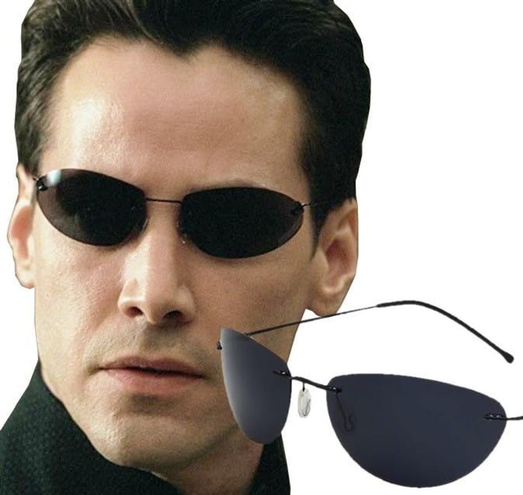 J&W Herren-Sonnenbrille Booker schwarz gläser One size Produktbild 