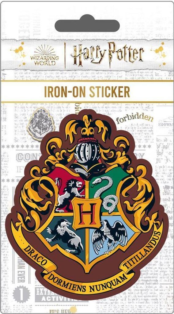 Harry Potter - Nažehlovací samolepka, Hogwarts Crest PM8316 Obrázek produktu 