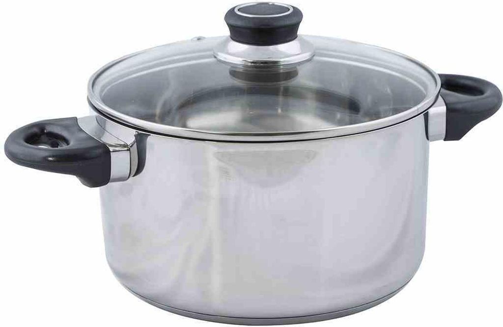 Pentola per carne "Denver" 24 cm in acciaio inox con Immagine del prodotto 
