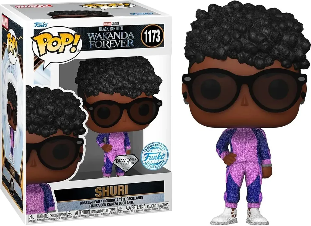Figurine Shuri 1173 Diamond Edition : le cadeau Marvel rare et unique