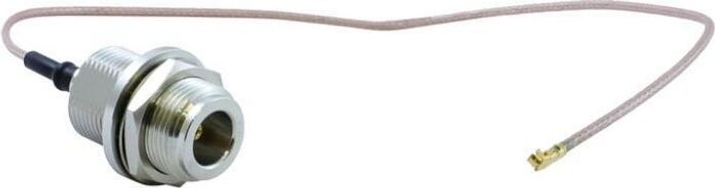 Pigtail N-Buchse zu U.FL, 30cm, RG316, Koaxialkabel