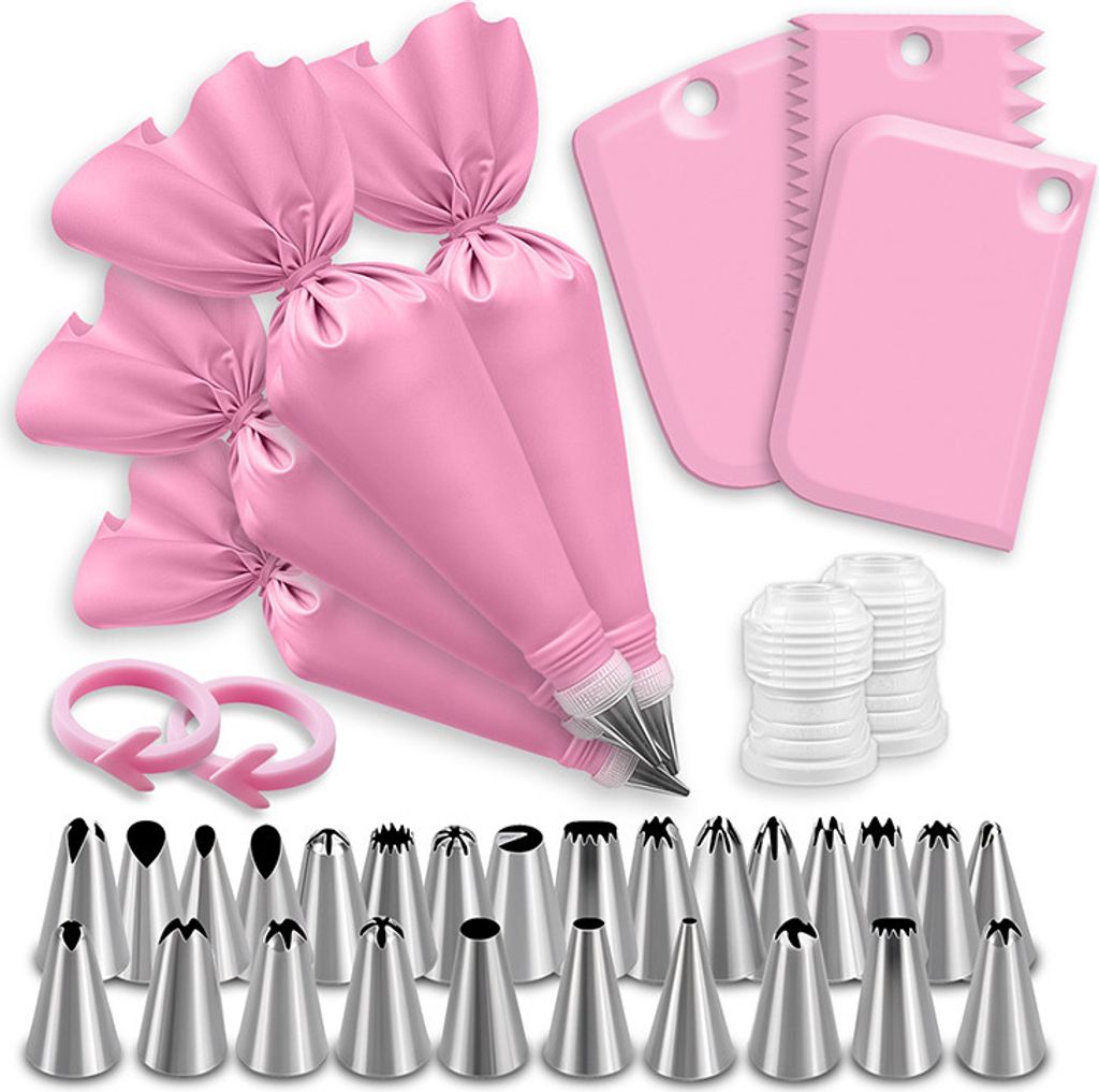 Kuketo | Spritztüllen Set 37-TLG – Edelstahl Tüllen Mit Produktbild 