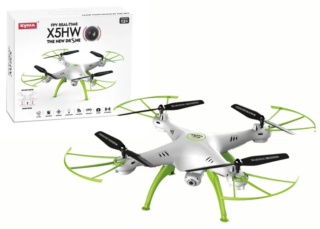 Quadricoptère radiocommandé X5HW avec stabilisation de vol automatique