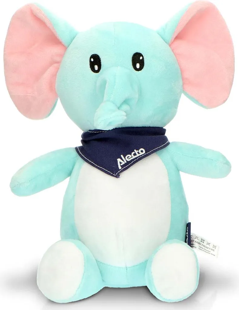 Alecto BC350 Peluche Éléphant pour Sommeil Bébé : Stop aux Nuits Agitées