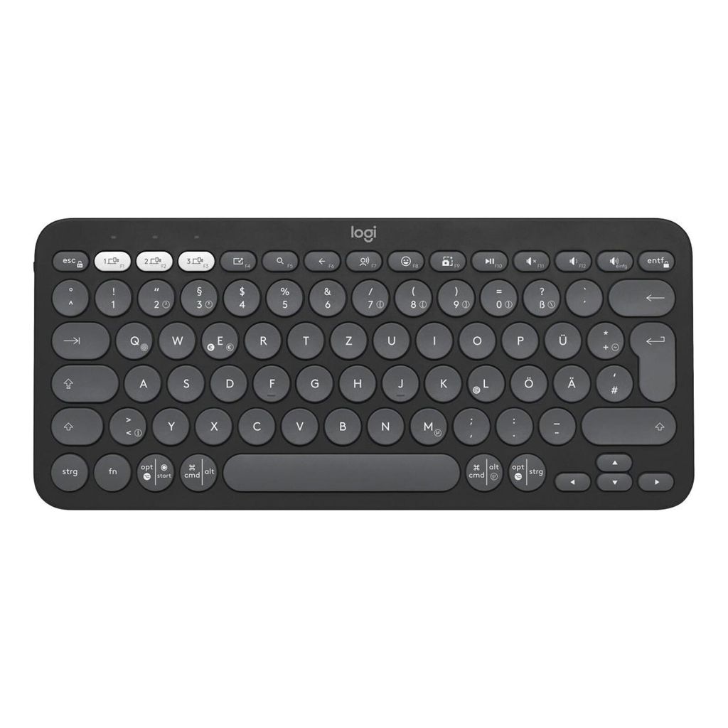Logitech Pebble Keys 2 K380s - klawiatura - bezprzewodowa - Zdjęcie produktu 