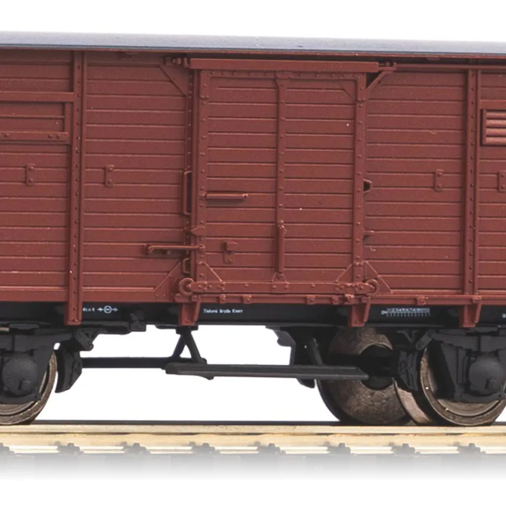 Wagon couvert G02 ČSD Piko pour composition de train de fret TT - 2