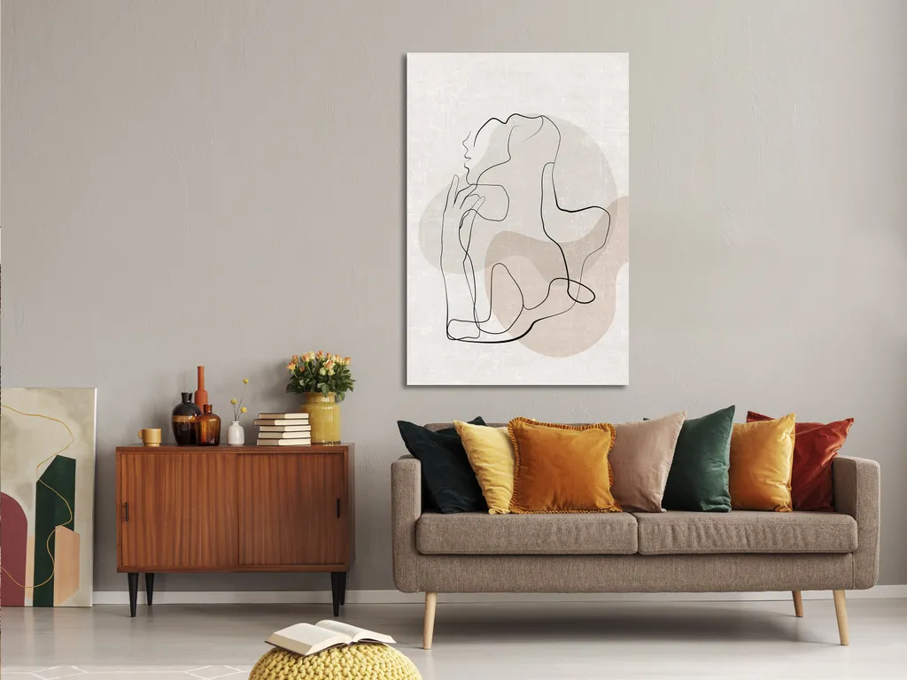 Quadro su Tela French Chic 60x90 cm - Eleganza Italiana per Pareti - 2