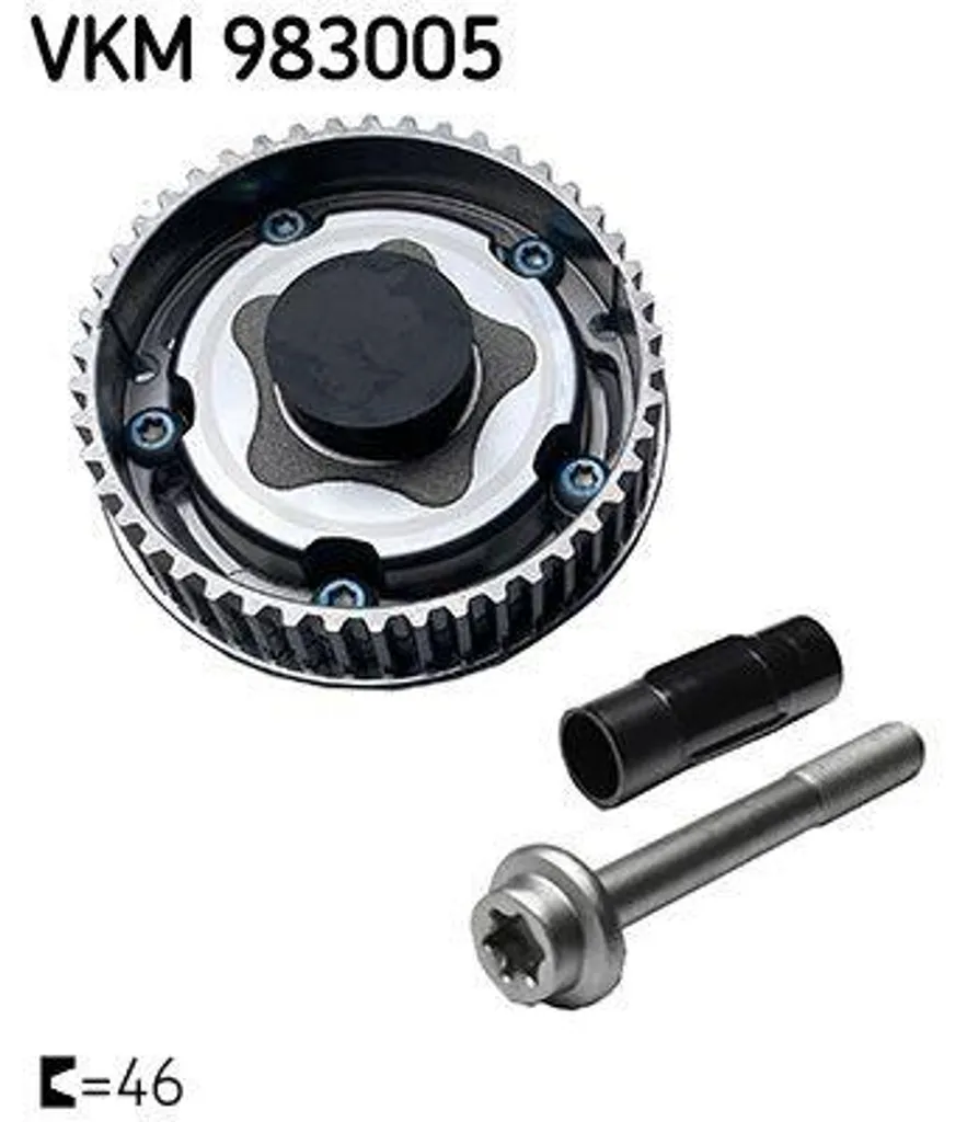 SKF VKM 983005 Régulateur de Calage Arbre à Cames Opel Insignia 46 Dents