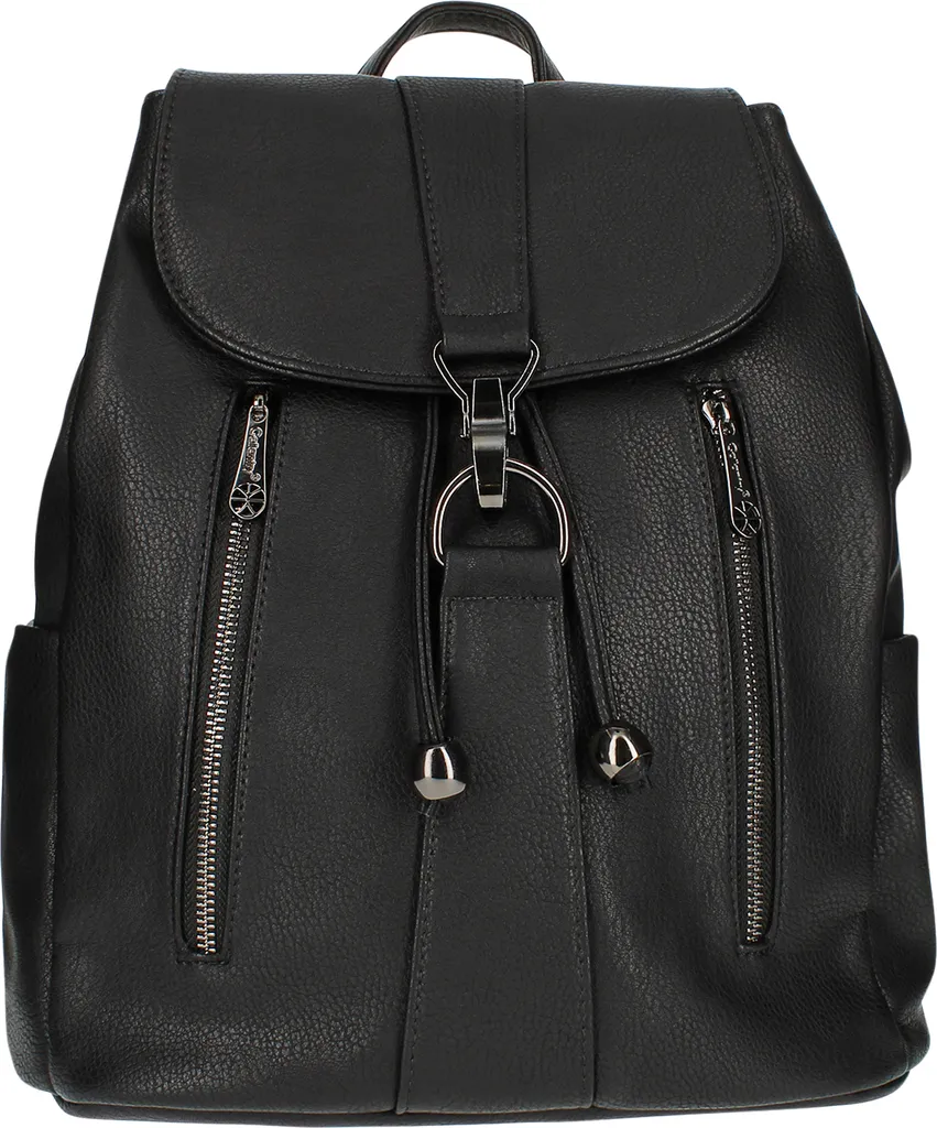 Sac à dos femme idéal pour le travail et les loisirs en noir