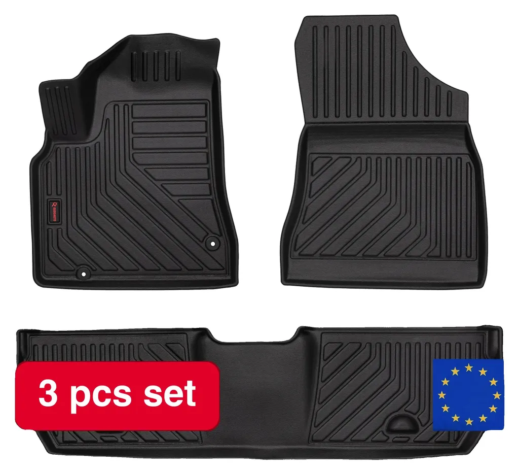Tapis de sol caoutchouc 3D sur mesure pour Citroën Berlingo II 5 places