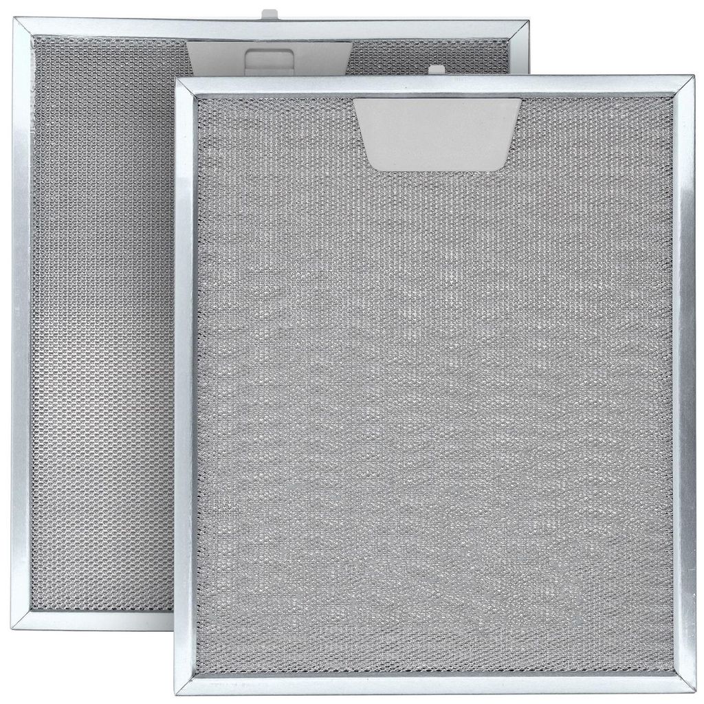 Metallfettfilter 2x passend wie Electrolux 50248271004 300x253mm Metall für Dunstabzugshaube