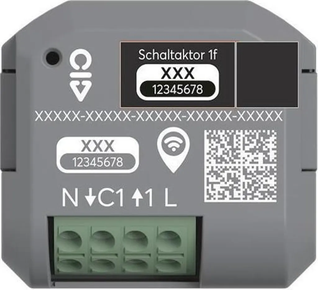 Actionneur commutation Wireless Busch-Jaeger pour éclairage sans fil UP