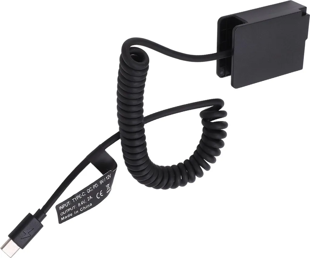 Adattatore DMW-DCC8 USB-C per Panasonic - Alimentazione Continua 8.4V
