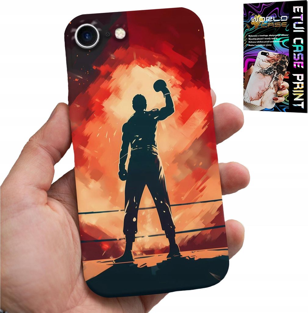 Etui Für Iphone 7 / 8 / Se2 - Boxen, Kampfsport Mma Krieger Designs