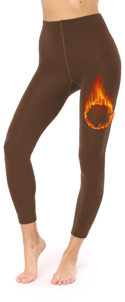 Merry Style Thermo Leggings Damen Gefütterte Thermoleggings Produktbild 