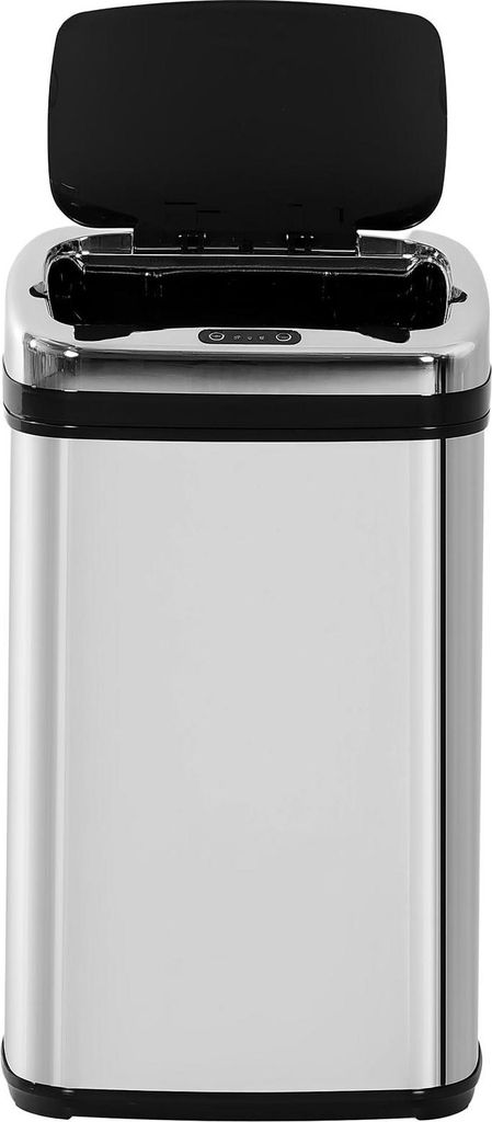 Edelstahl Automatik Sensor Mülleimer Abfalleimer IR Sensor mit/ohne Inneneimer rund viereckig (30L/viereckig)