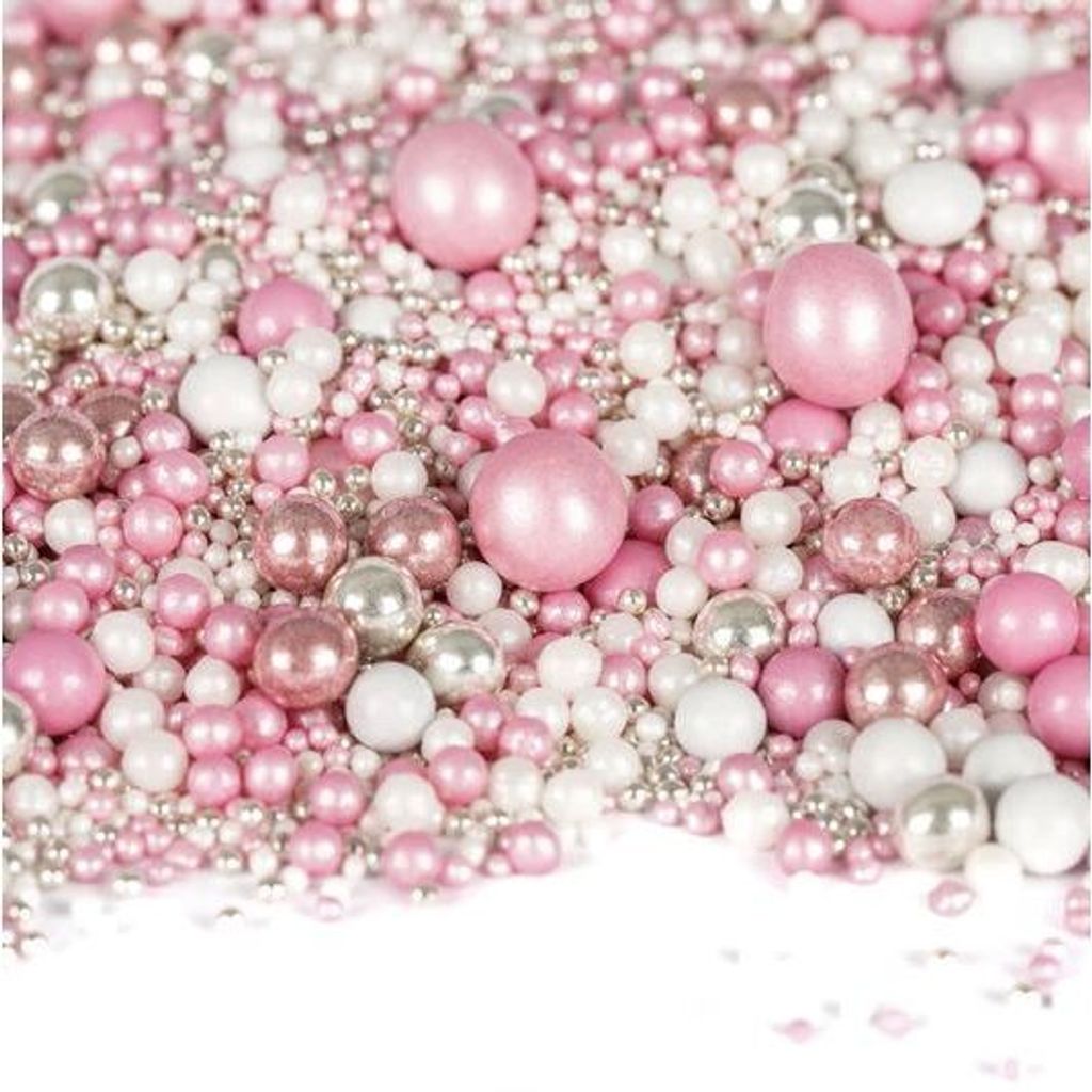 Zuckerdekoration 90g Saatperlen Mix Zucker/Schokolade