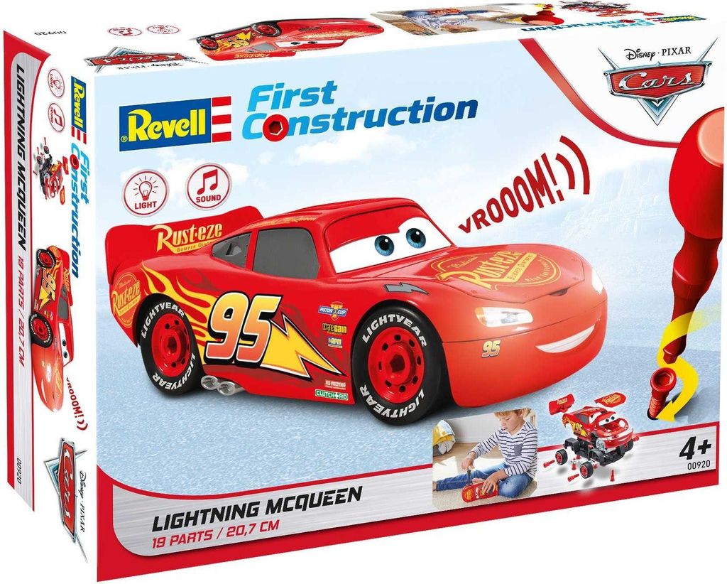 Revell 00920 Lightning McQueen - Disney Cars Bausatz mit Produktbild 