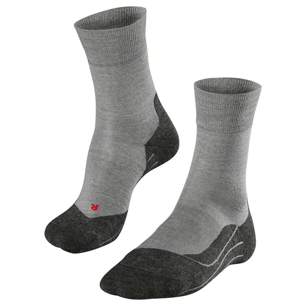 FALKE RU4 Wool Laufsocken light grey melange 39-41