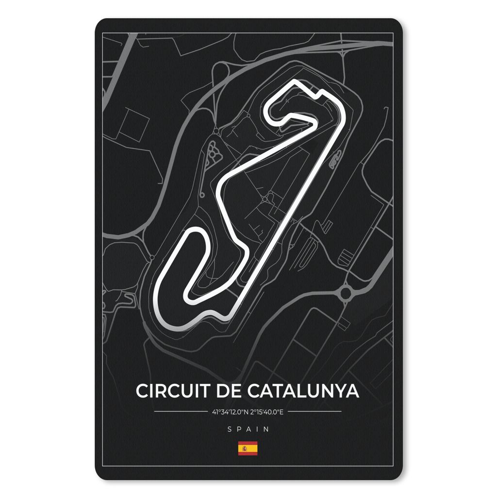 MuchoWow® Mauspad Mousepad F1 - Rennstrecke - Circuit de Produktbild 