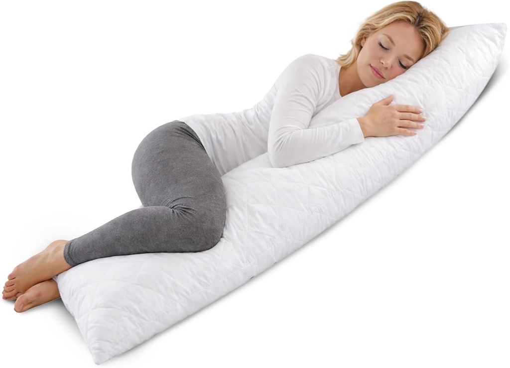 Comfeur Coussin de Corps Ergonomique 145x45 cm, Support Image du produit 