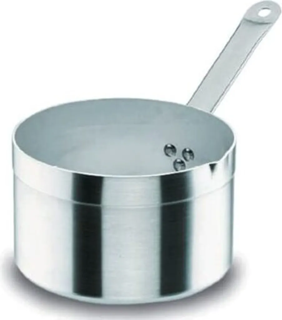 Casserole haute en acier inoxydable 28 cm LACOR pour cuisson induction