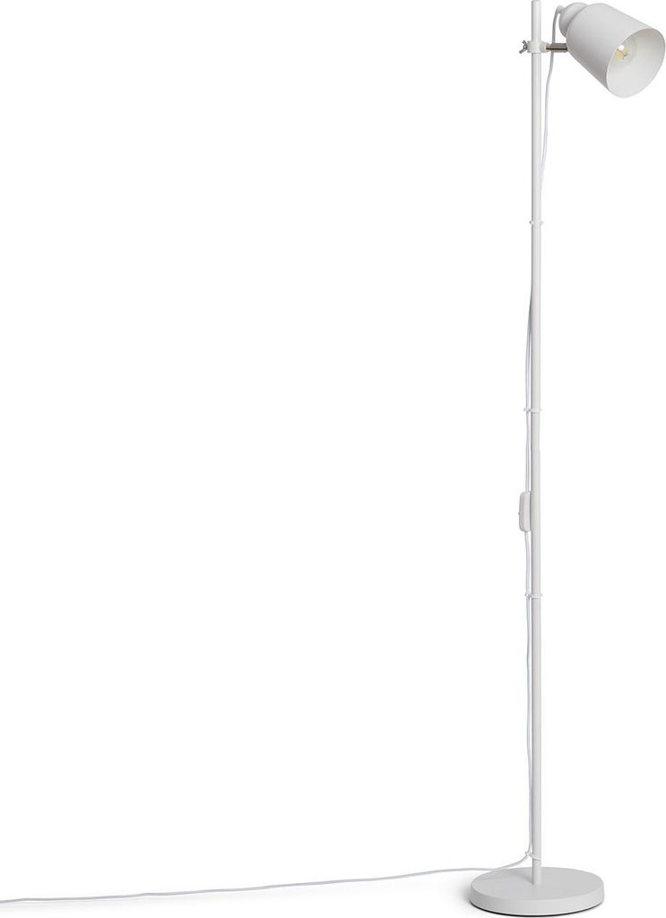 Stehlampe aus Metall Ulux Weiß