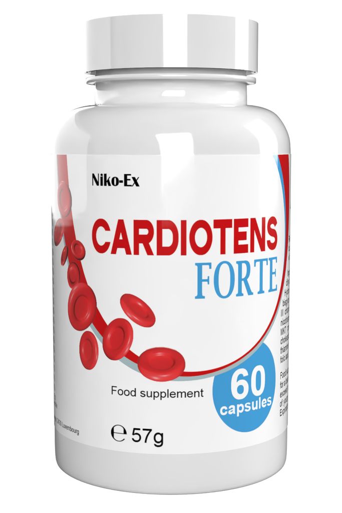 Cardiotens Forte - 60 Kapseln hochdosiert - Original Rezept Produktbild 