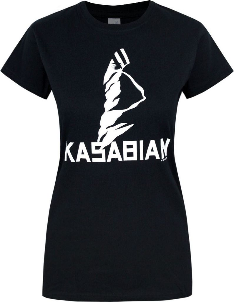 Kasabian - "Ultra" T-Shirt für Damen NS4203 (L) (Schwarz)