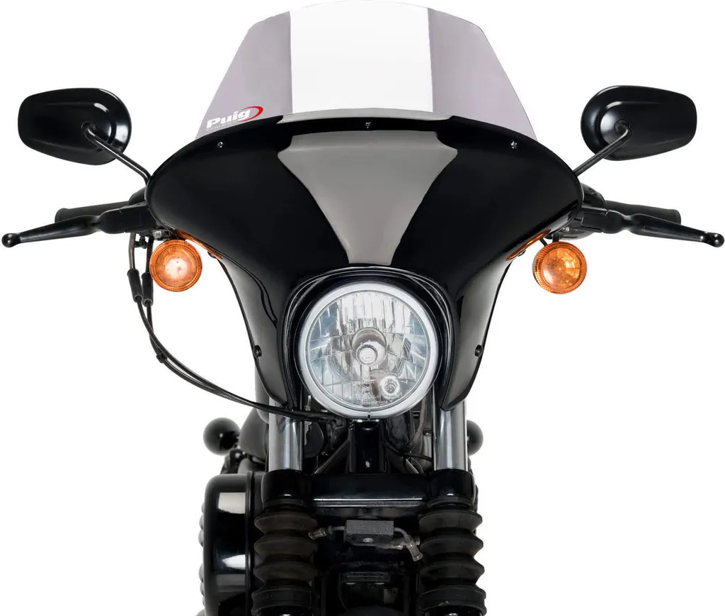 Réduisez la fatigue en Harley avec la bulle Puig Batwing SML Touring fumé