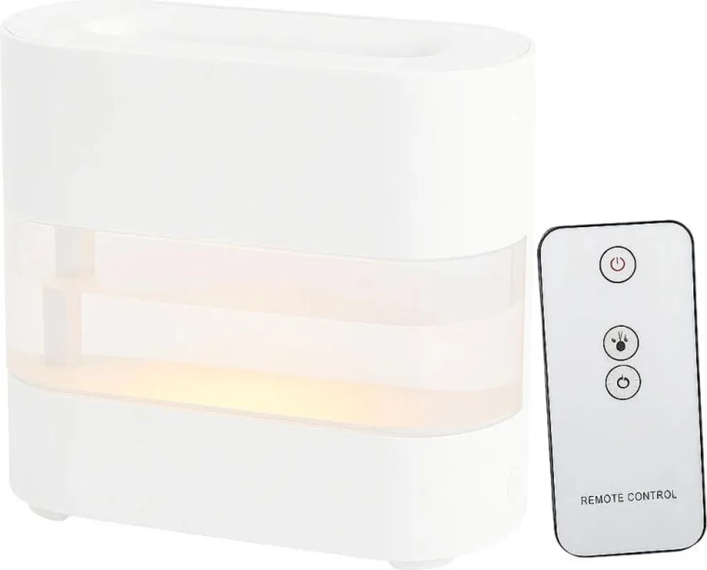 Diffusore Ultrasuoni Verk 24616 Bianco 230ml con Telecomando e Timer