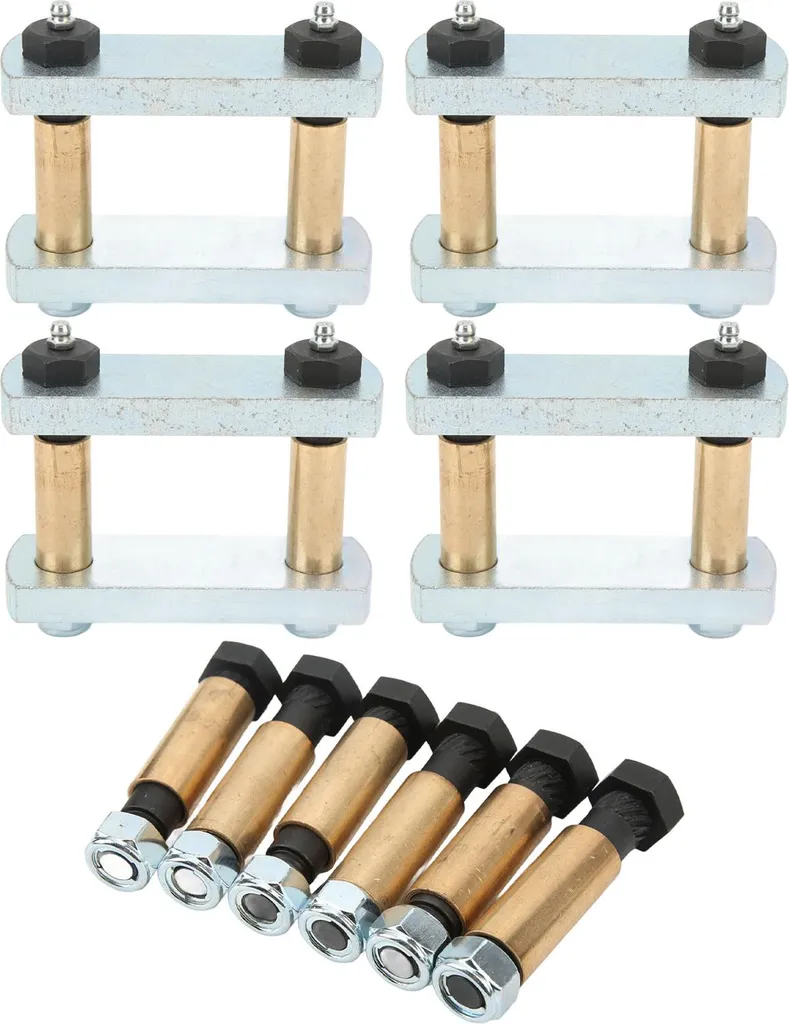 Kit de suspension pour remorque tandem avec manilles haute performance