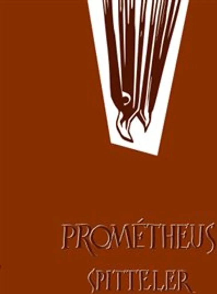 Livre Prométheus de Carl Spitteler | Classique Poésie épique Relié 22cm