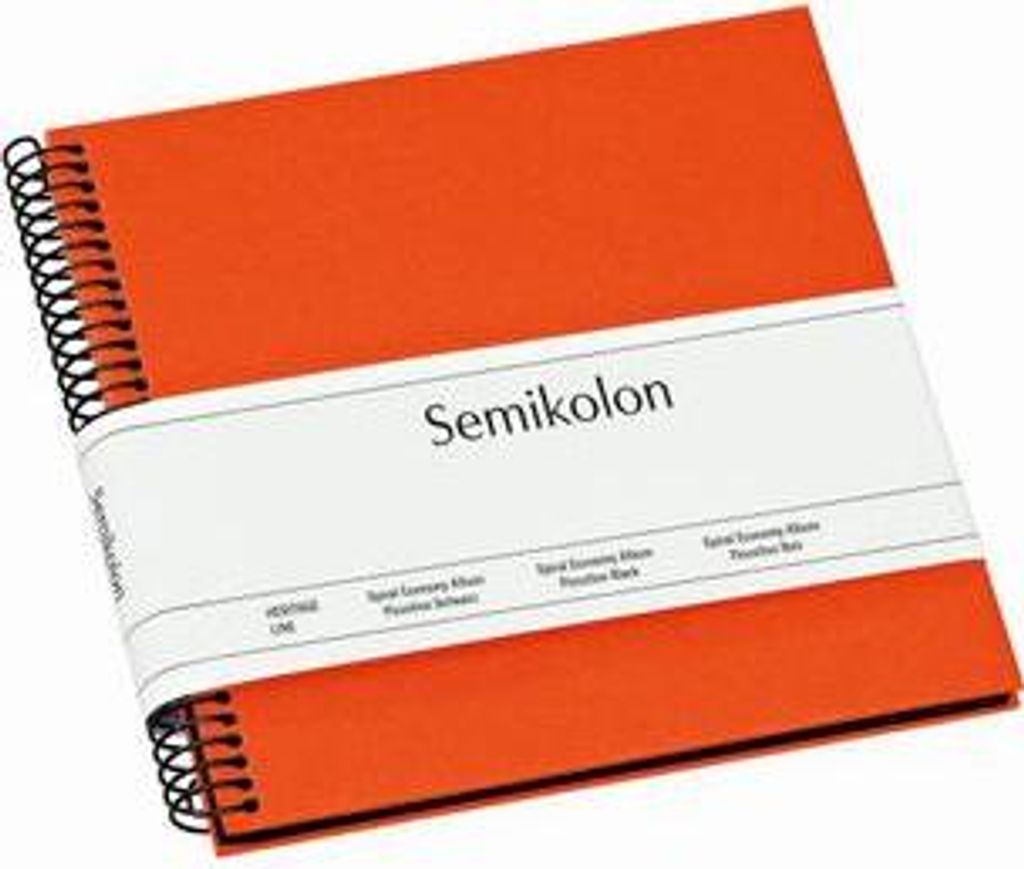 Semikolon Spiral Piccolino black orange