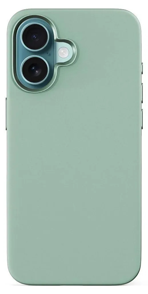 Coque Epico Mag+ Silicone Pro iPhone 16 - Vert Menthe Magnétique MagSafe