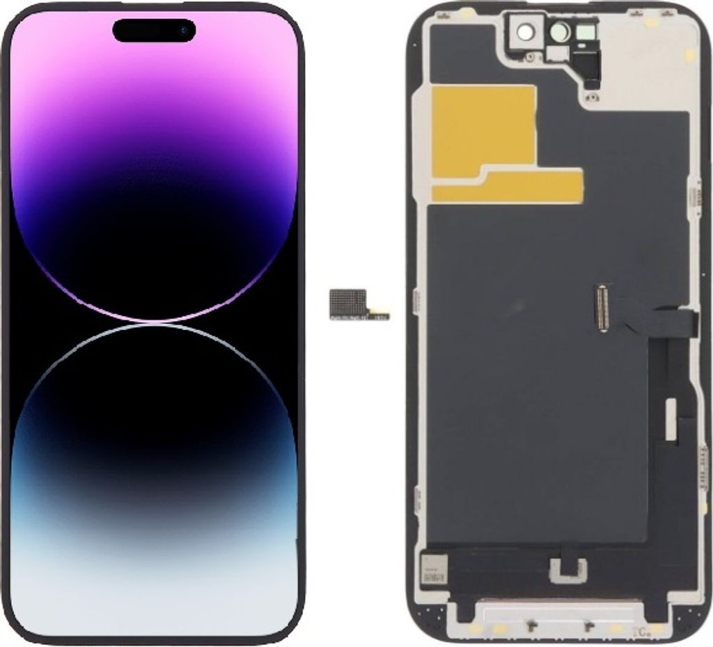 Wyświetlacz do iPhone 14 Pro z ekranem dotykowym czarnym Zdjęcie produktu 