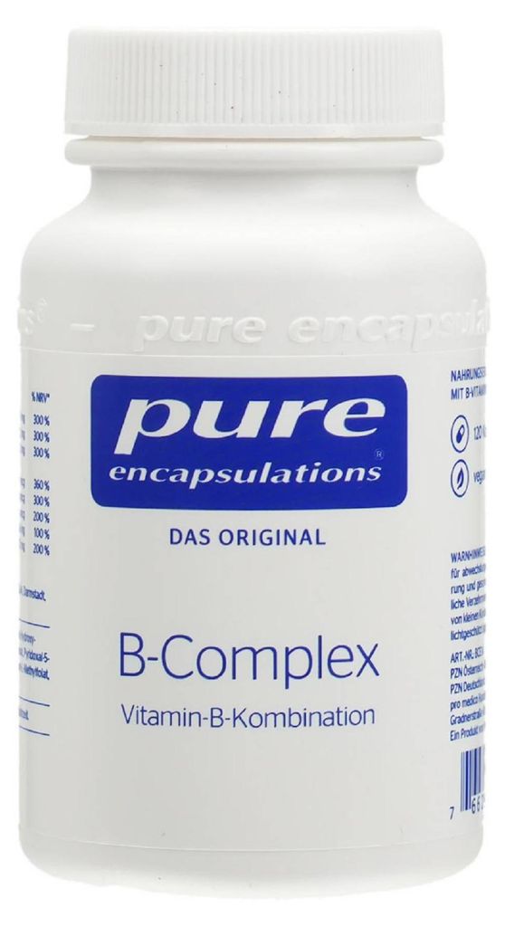 PURE ENCAPSULATIONS B-Complex Kapseln 120St PZN 12496762 Produktbild 