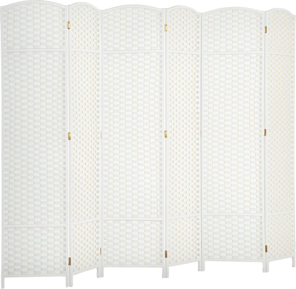 HOMCOM Paravento a 6 pannelli 240 x 170 cm Divisorio in Immagine del prodotto 