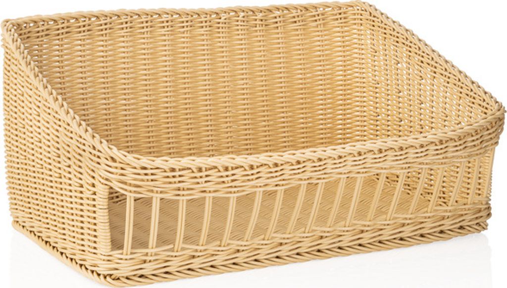Korb Buffetkorb hellbeige Gastro 60 x 40 cm, Polypropylen