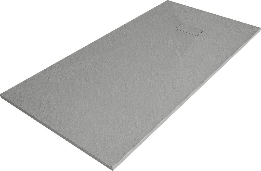 Mexen Hugo rechteckige Duschwanne SMC 170 x 90 cm, grau - Produktbild 