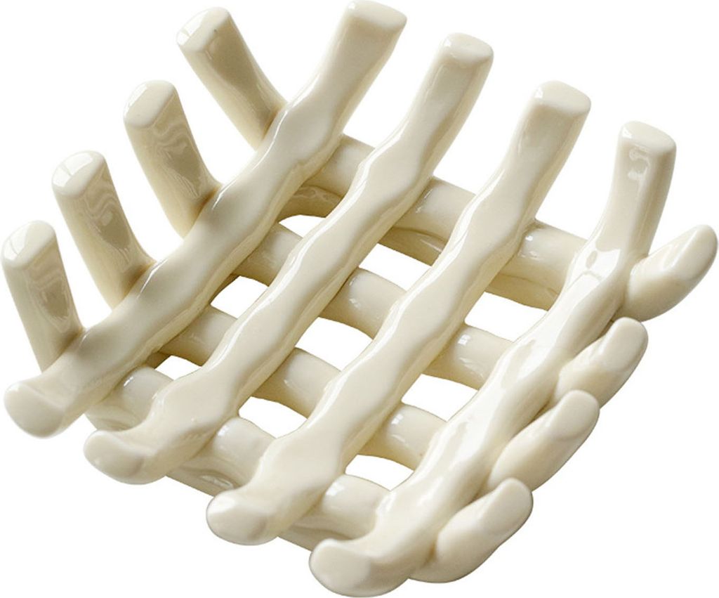 Badezimmer Seifenschale Aufbewahrung Organizer Selbstablauf Hohl Design Badezimmer Seifenhalter Keramik Seifensparer Dekor