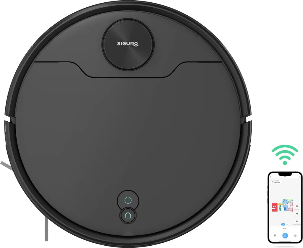 Dites Adieu aux Poils d'Animaux avec le Robot Siguro RV-R800B TURBOVac
