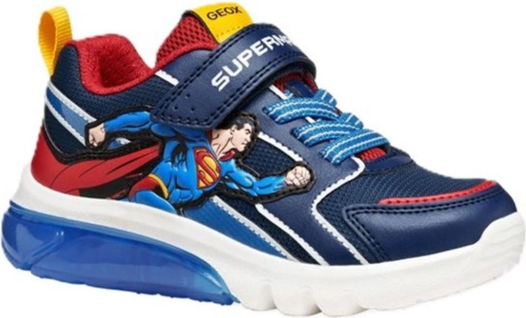 GEOX CIBERDRON, Sneaker in Blau, kombiniert für Kinder, Größe 26