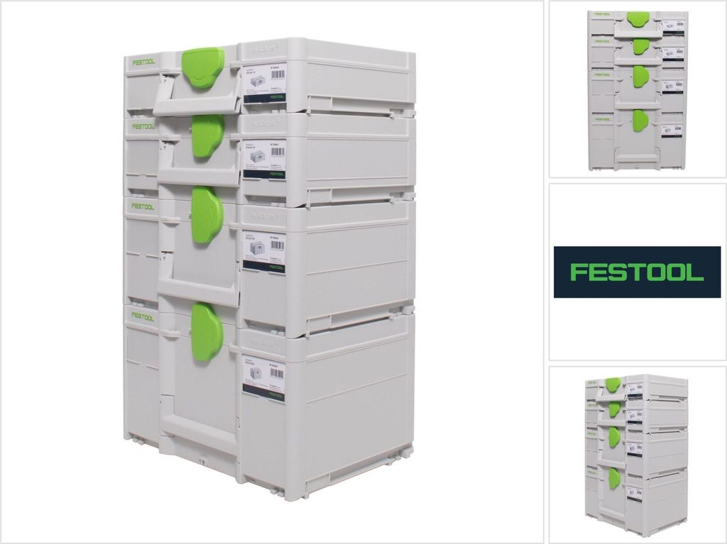 Festool Set de coffrets Systainer : Coffret SYS3 M 237 + Image du produit 
