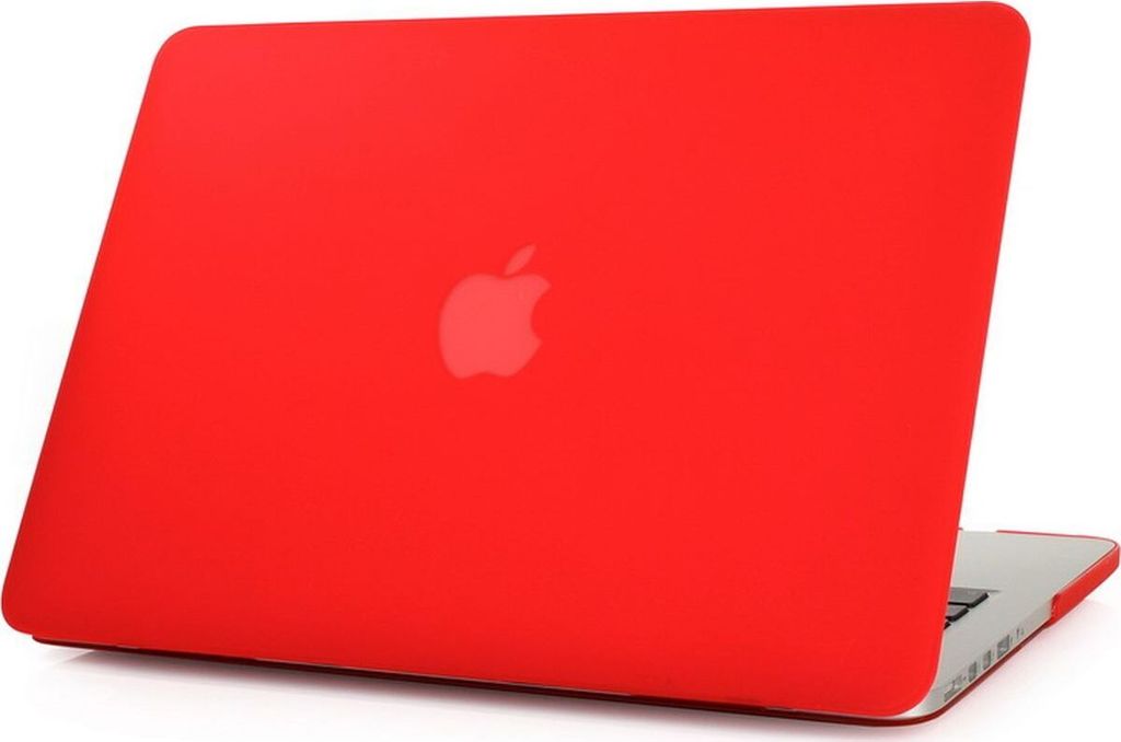 Mobigear Matte MacBook Pro 13 Zoll (2012-2015) Hardcase Hülle MacBook Case - Rot - Model A1425 / A1502