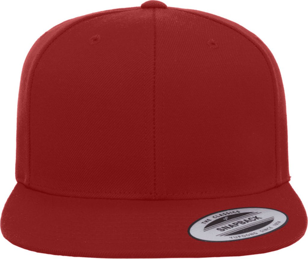 Yupoong Herren Baseball-Kappe The Classic (2 Stück/Packung) RW6714 (Einheitsgröße) (Rot)