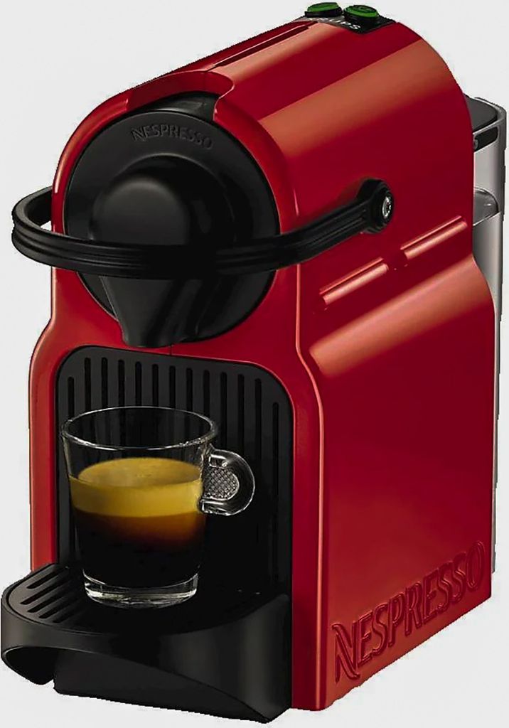Ekspres do kawy Krups Nespresso Inissia (XN1005) Czerwony Zdjęcie produktu