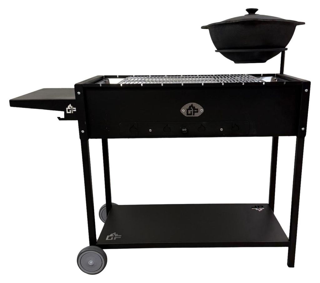Mangal Set Batyr 80 Schaschlikgrill 80cm mit  Grillrost Produktbild 