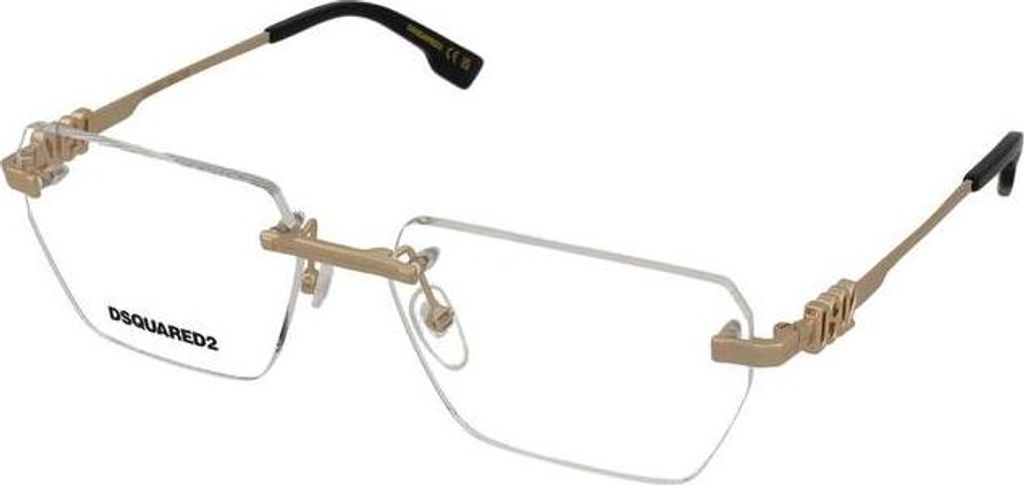 Dsquared2 D2 0102 Light gold 58/16/145 Herren Brillen